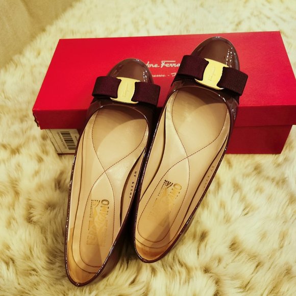 Salvatore Ferragamo Shoes - FERRAGAMO VARINA BALLET FLAT